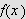 $f\left( x\right) $