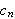 $c_{n}$